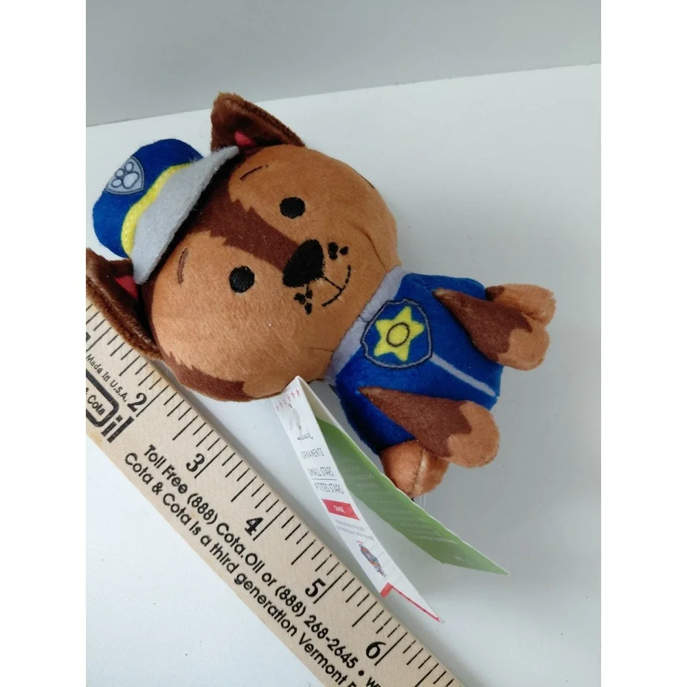 Hallmark Small Stars Nickelodeon Paw Patrol Chase Plush Christmas‎ Ornament